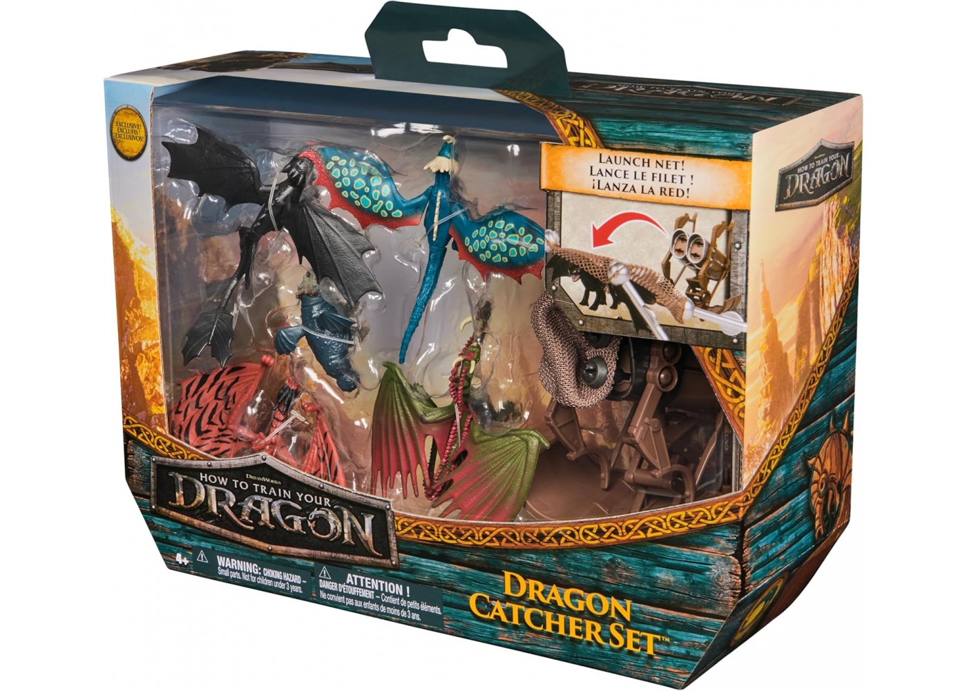 Набор Как приручить Дракона Мир Берка:Ловец Драконов DreamWorks Dragons Dragon Catcher Spin Master 6072894