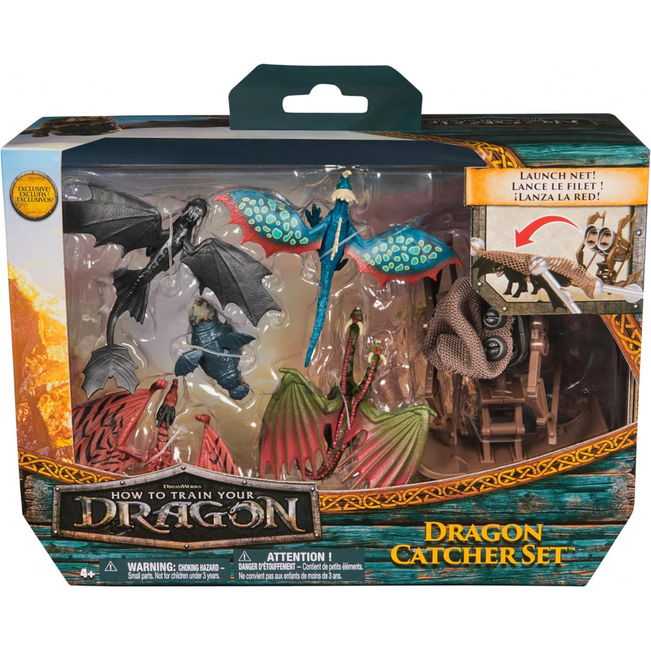 Набор Как приручить Дракона Мир Берка:Ловец Драконов DreamWorks Dragons Dragon Catcher Spin Master 6072894