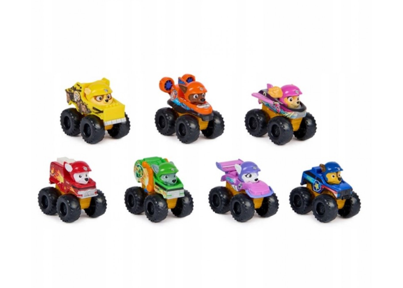 Набір Щенячий Патруль 7 фігурок Paw Patrol Pup Squad Racers Roxi Exclusive Spin Master 6070118