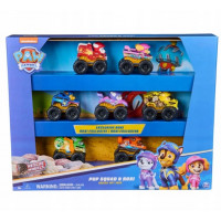 Набор Щенячий Патруль 7 фигурок Paw Patrol Pup Squad Racers Roxi Exclusive Spin Master 6070118