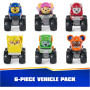 Набор Щенячий Патруль 6 фигурок Paw Patrol 6-Piece Pup Squad Racers Spin Master 6071032