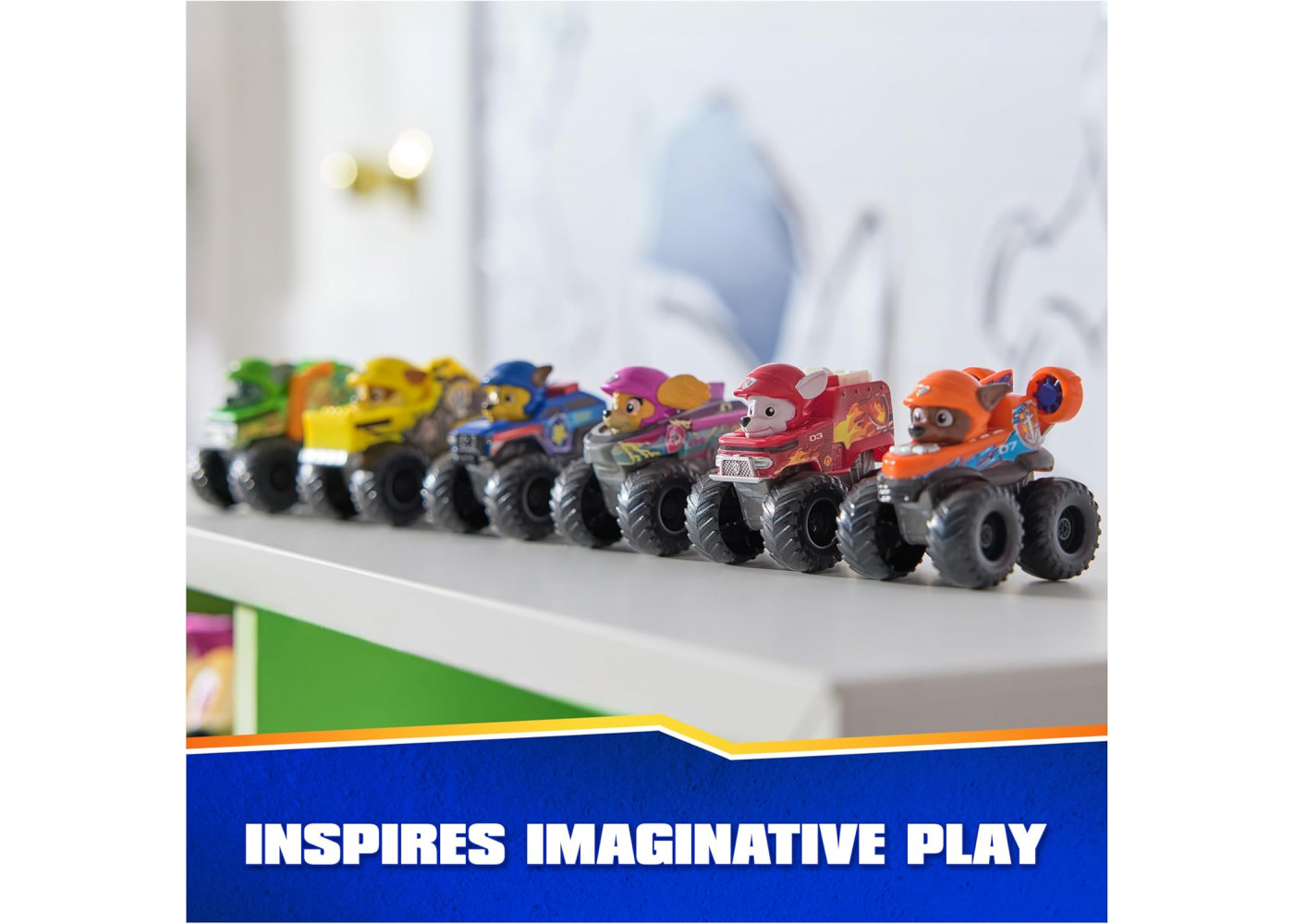 Набор Щенячий Патруль 6 фигурок Paw Patrol 6-Piece Pup Squad Racers Spin Master 6071032