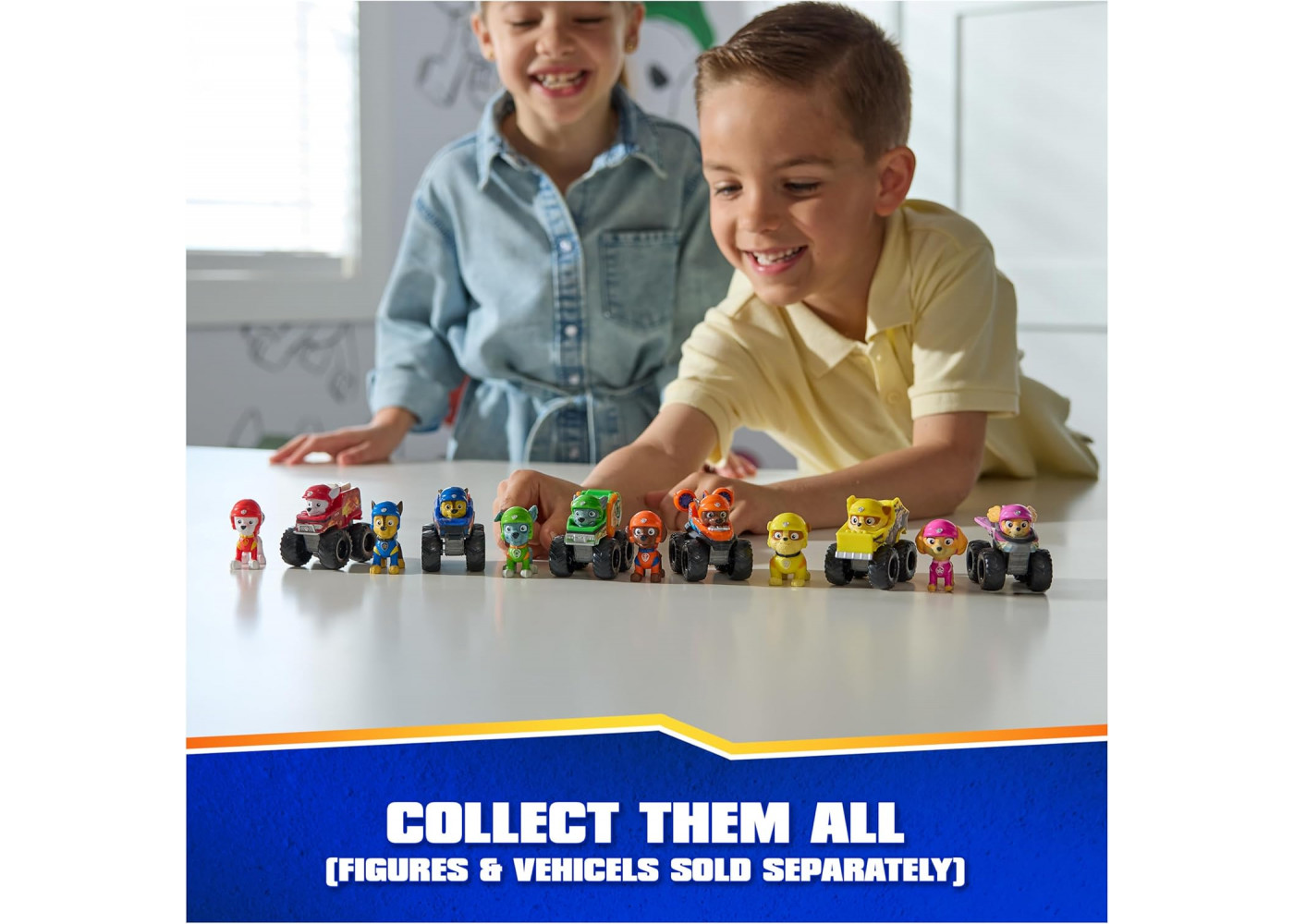 Набор Щенячий Патруль 6 фигурок Paw Patrol 6-Piece Pup Squad Racers Spin Master 6071032