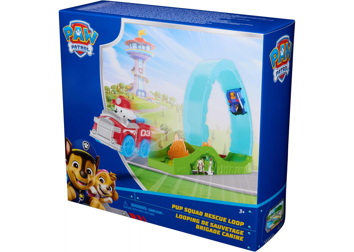 Трек Щенячий Патруль Спасательная Петля Отряда Щенков Paw Patrol Pup Squad Rescue Loop Spin Master 6073300