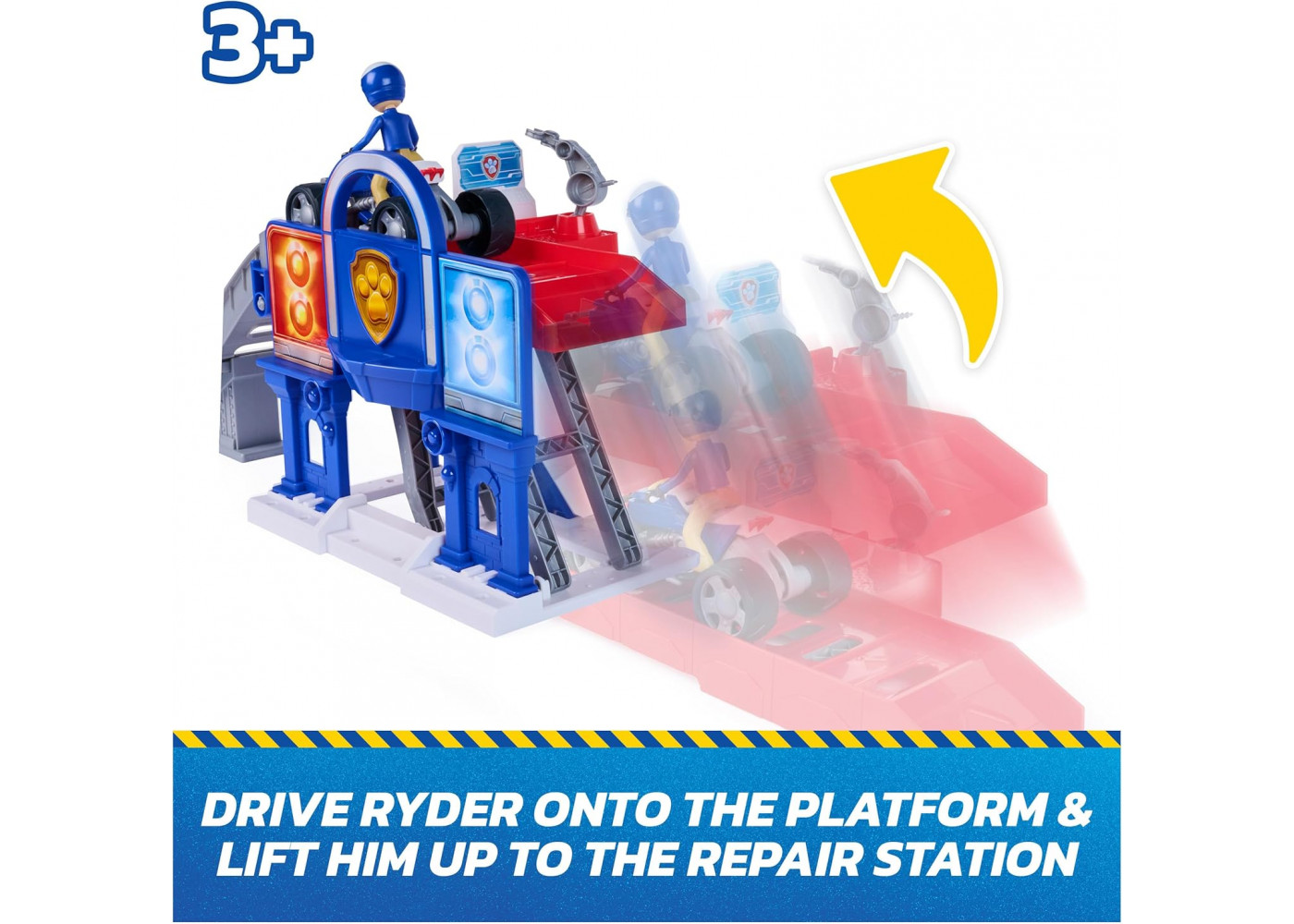 Щенячий Патруль Ремонтна Станція Райдера Paw Patrol Search and Rescue Lift N Repair Spin Master 6075556