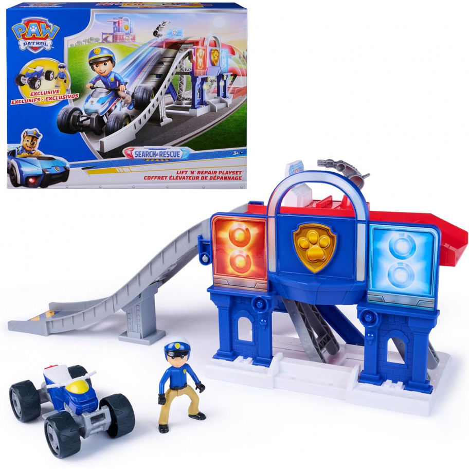 Щенячий Патруль Ремонтна Станція Райдера Paw Patrol Search and Rescue Lift N Repair Spin Master 6075556