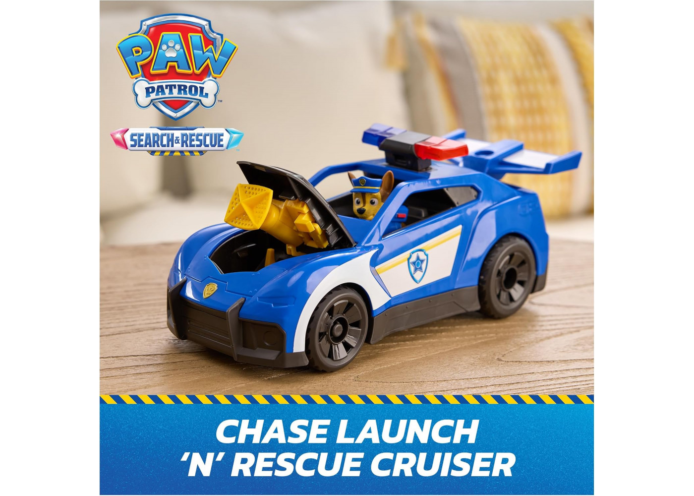 Щенячий Патруль Чейз та Поліцейська Машина Paw Patrol Chase Search and Rescue Cruiser Spin Master 6074966