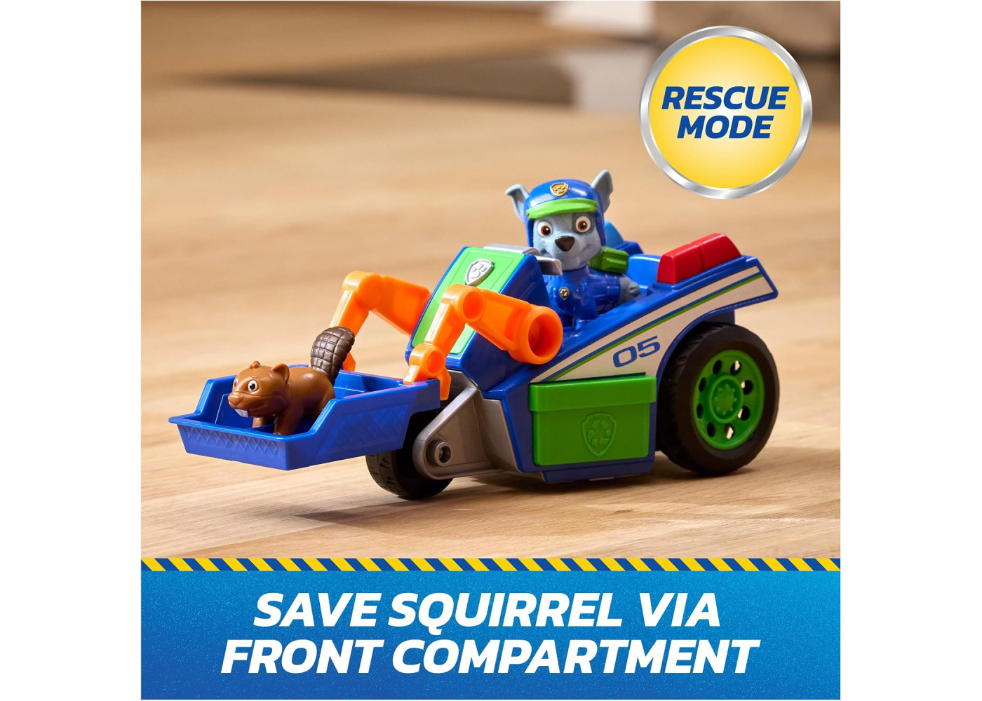 Щенячий Патруль Роккі та Рятувальна Машинка Сміттєвоз Paw Patrol Rocky Search and Rescue 6075461