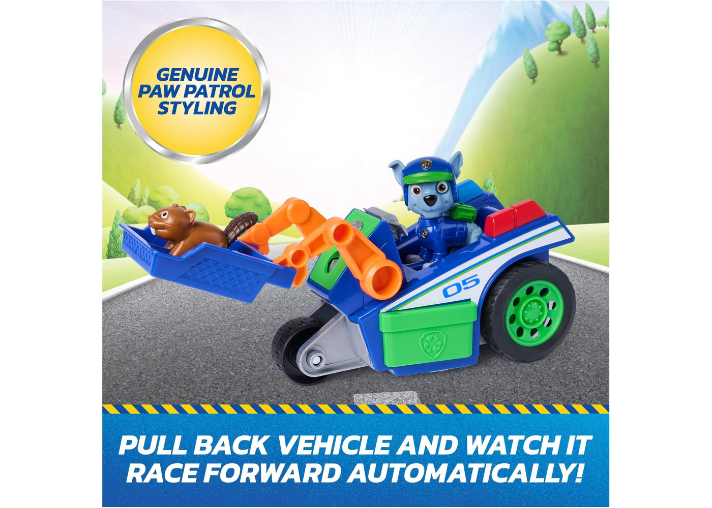 Щенячий Патруль Роккі та Рятувальна Машинка Сміттєвоз Paw Patrol Rocky Search and Rescue 6075461
