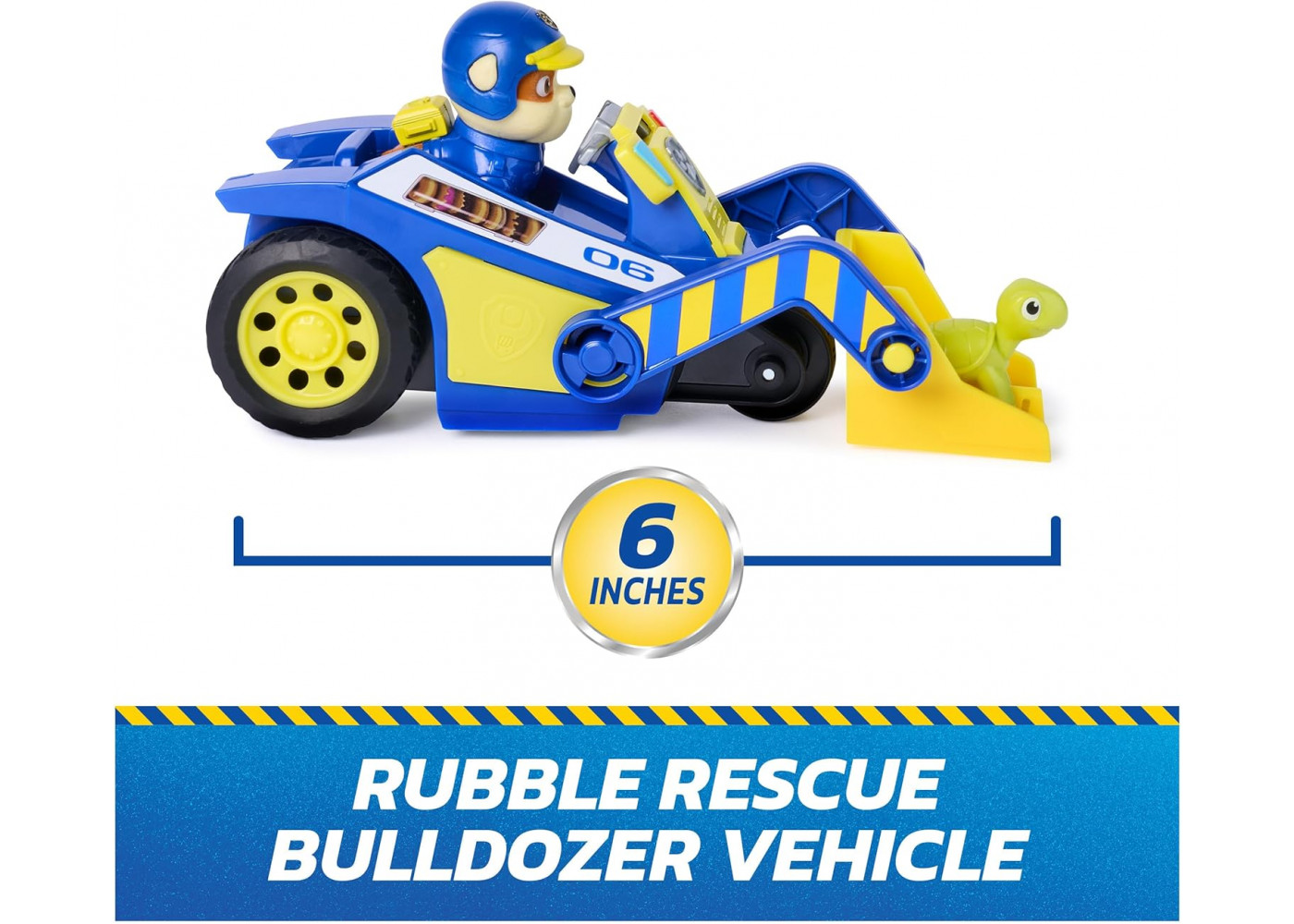Щенячий Патруль Кремез та Бульдозер Paw Patrol Rubble Bulldozer Search and Rescue Spin Master 6075462