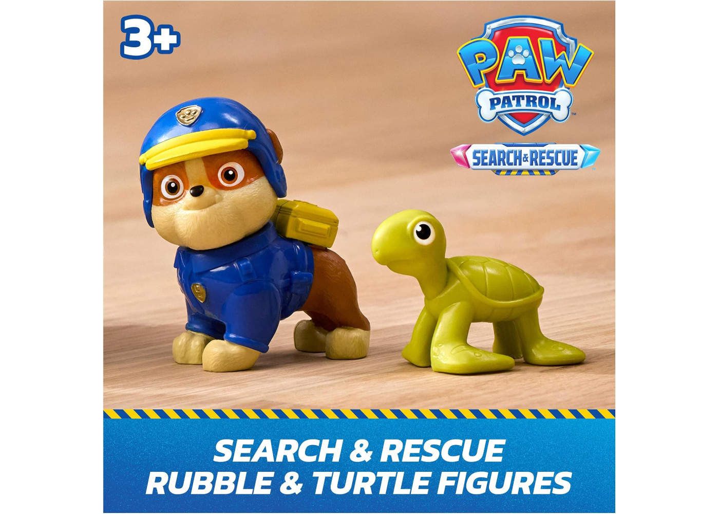 Щенячий Патруль Кремез та Бульдозер Paw Patrol Rubble Bulldozer Search and Rescue Spin Master 6075462