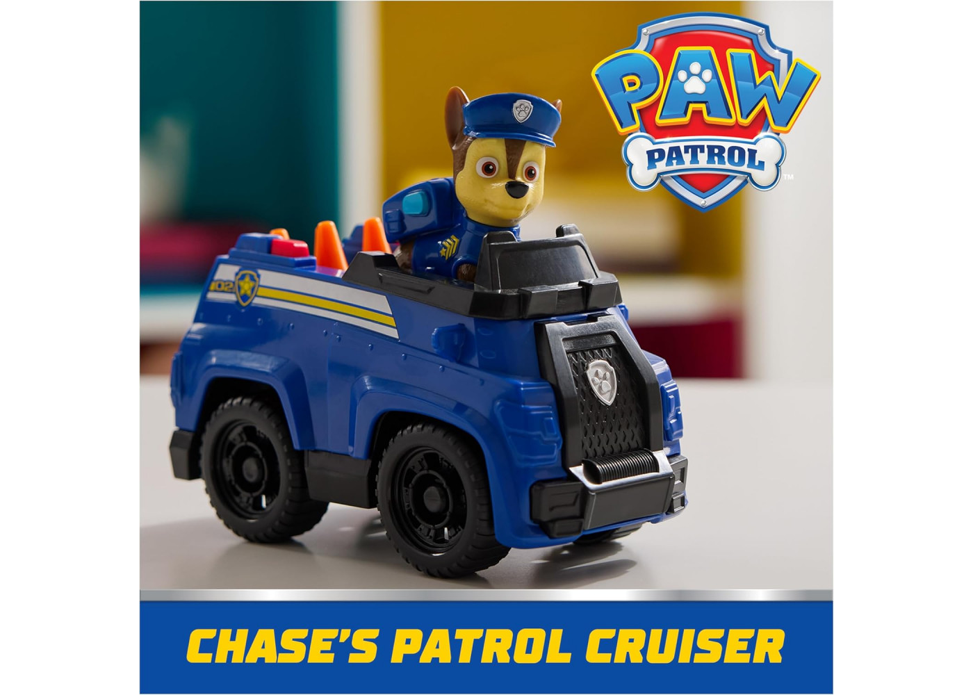 Щенячий Патруль Чейз и Полицейская Машина Paw Patrol Chase’s Patrol Cruiser Spin Master 6071210