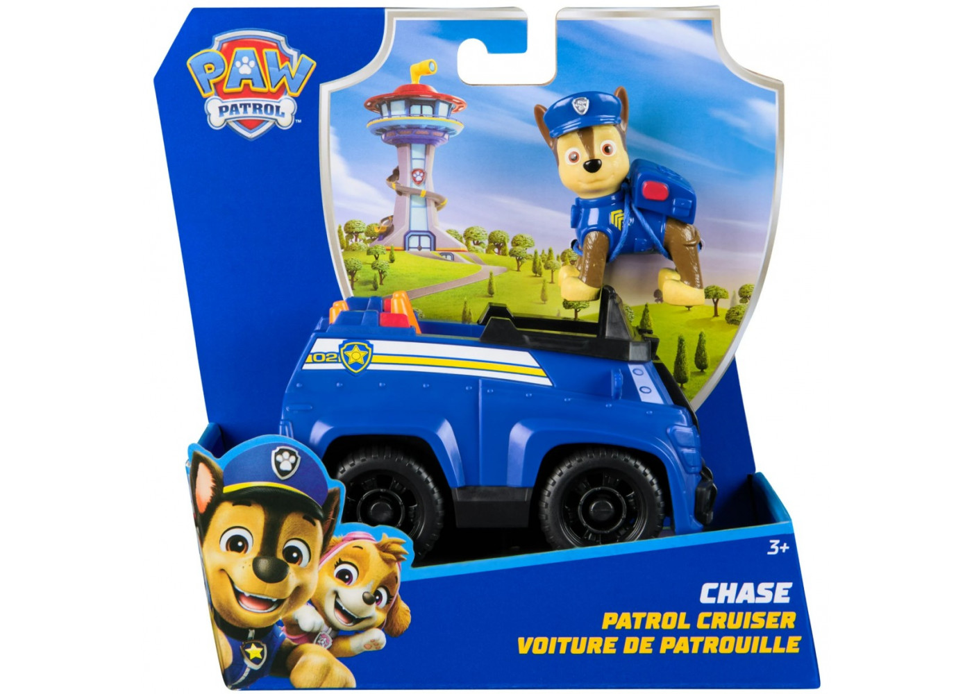 Щенячий Патруль Чейз и Полицейская Машина Paw Patrol Chase’s Patrol Cruiser Spin Master 6071210