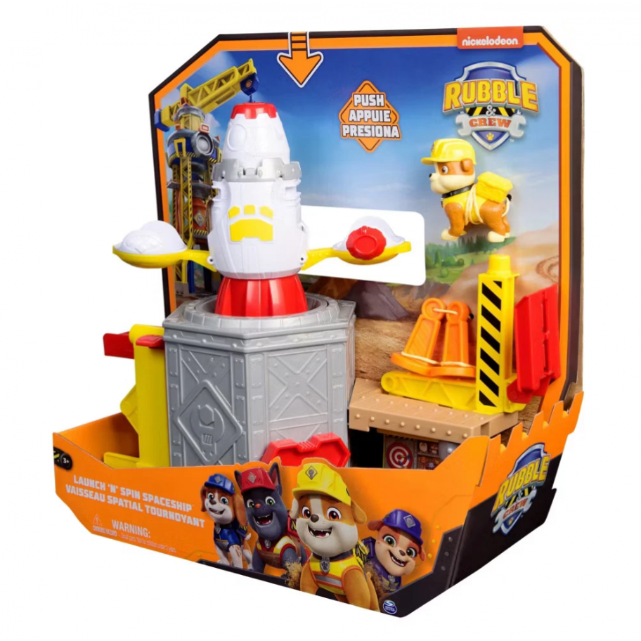 Щенячий Патруль Раббл та Космічний Корабель  Paw Patrol Rubble and the Spaceship Spin Master 6071624