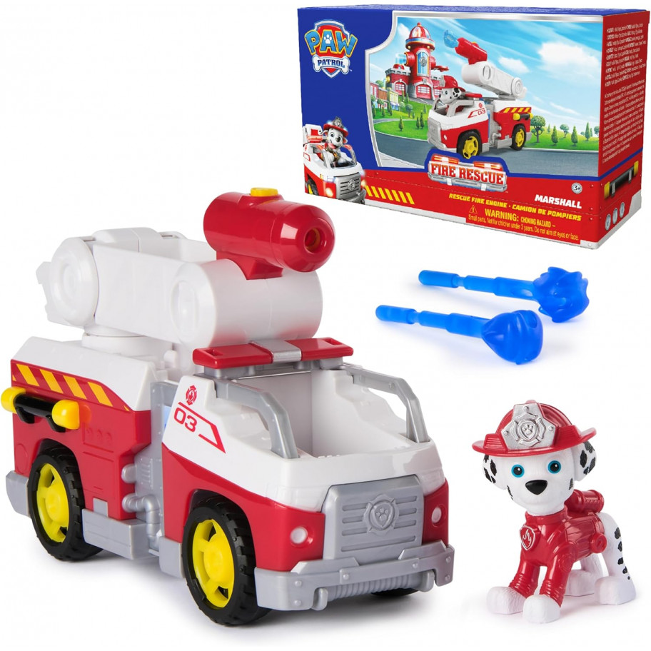 Щенячий Патруль Маршал Пожежна машинка Paw Patrol Rescue Fire Engine with Marshall Spin Master 6072660