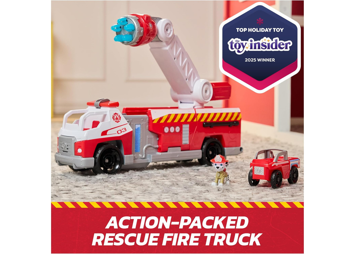 Щенячий Патруль Маршал Пожарная Машинка Paw Patrol Fire Rescue with Marshall Spin Master 6072639
