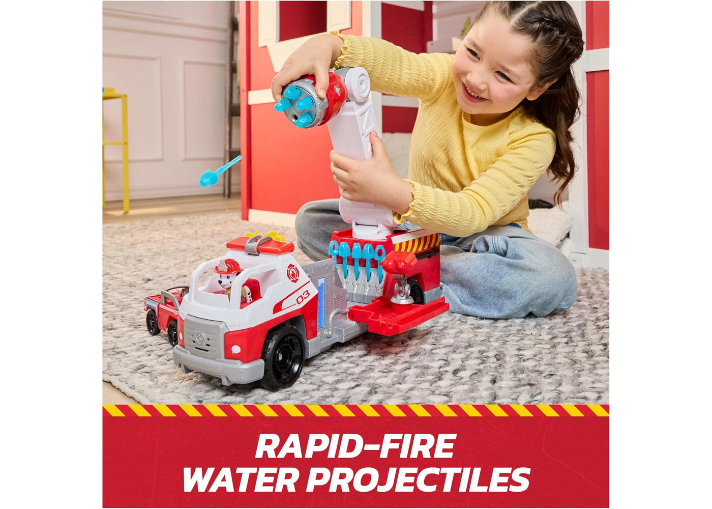 Щенячий Патруль Маршал Пожарная Машинка Paw Patrol Fire Rescue with Marshall Spin Master 6072639