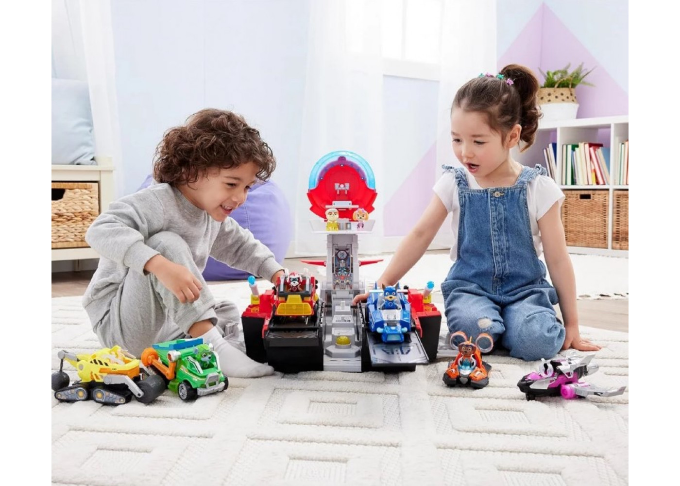 Щенячий Патруль (Примята Коробка) Штаб Авианосца Звуки и Свет Paw Patrol Aircraft Carrier Spin Master B6067526