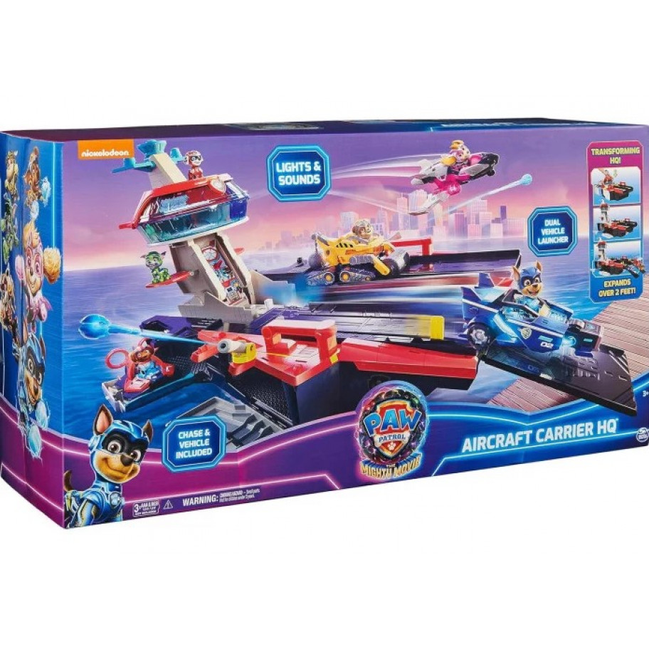 Щенячий Патруль (Прим`ята Коробка) Штаб Авіаносця Paw Patrol Aircraft Carrier Spin Master B6067526
