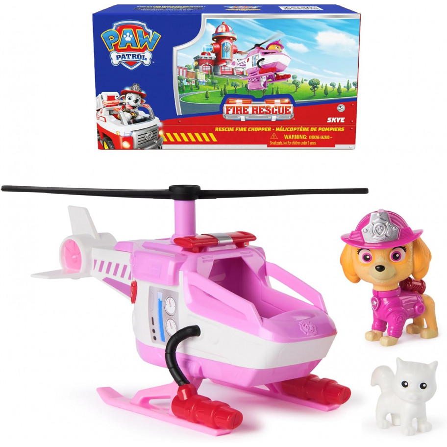 Щенячий Патруль Скай Рятувальний Вертоліт Paw Patrol Rescue Helicopter Skye’s Spin Maser 6072694