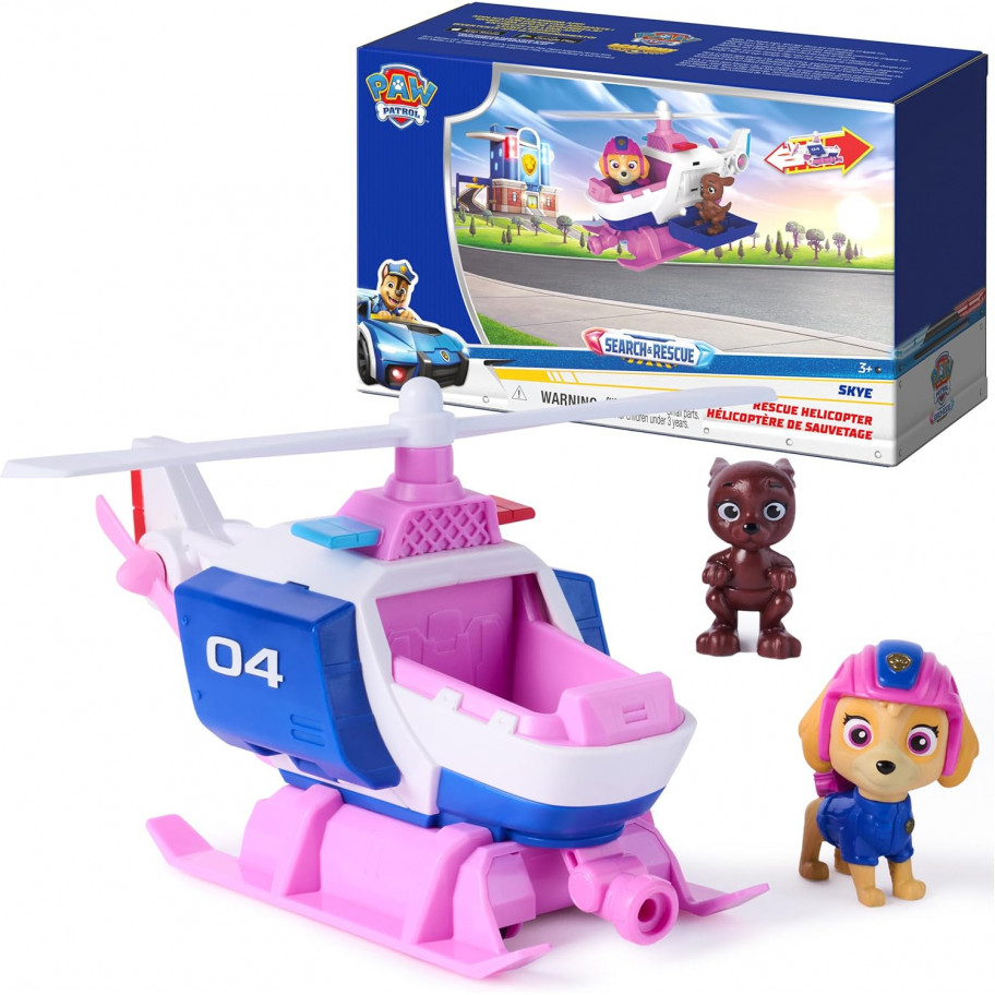 Щенячий Патруль Скай Спасательный Вертолёт Paw Patrol Search and Rescue Helicopter Skye’s Spin Maser 6074804