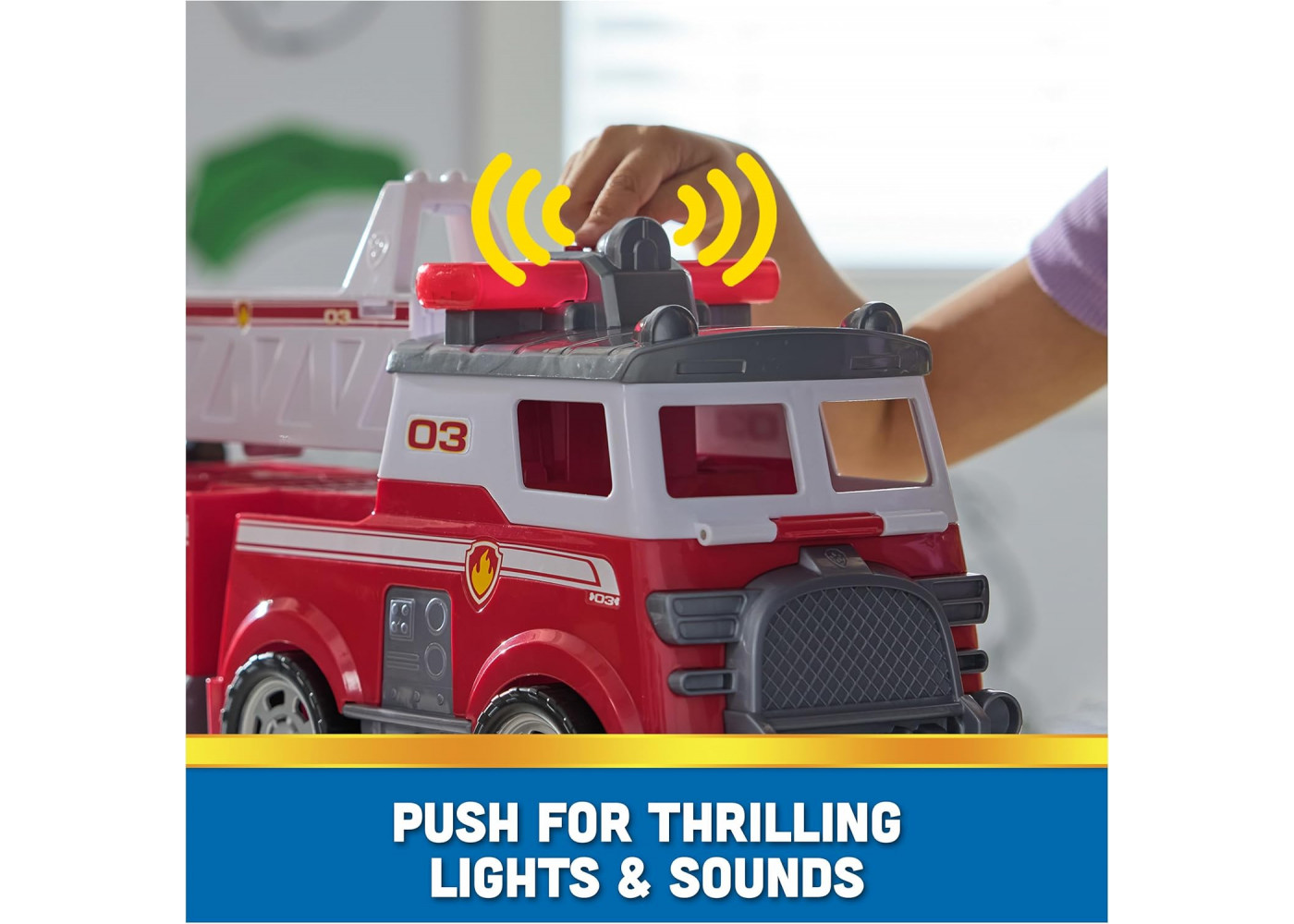 Пожарная машина Щенячий патруль с фигурками Чейза, Маршалла и Скай Paw Patrol Fire Truck Spin Master 6071250