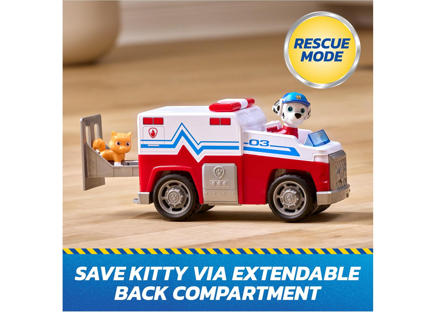 Щенячий патруль Маршал и Машинка Спасателя Paw Patrol Marshall Rise and Rescue Spin Master 6074802