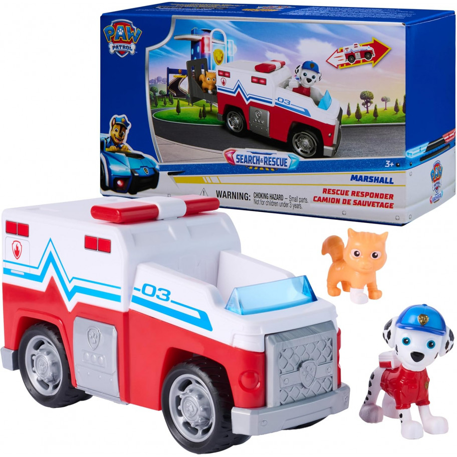 Щенячий патруль Маршал и Машинка Спасателя Paw Patrol Marshall Rise and Rescue Spin Master 6074802