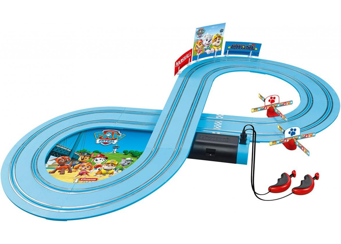 Трек Щенячий Патруль Гоночна Траса 2.4 м з Маршаллом та Чейзом Paw Patrol Race Track First Carrera 20063056