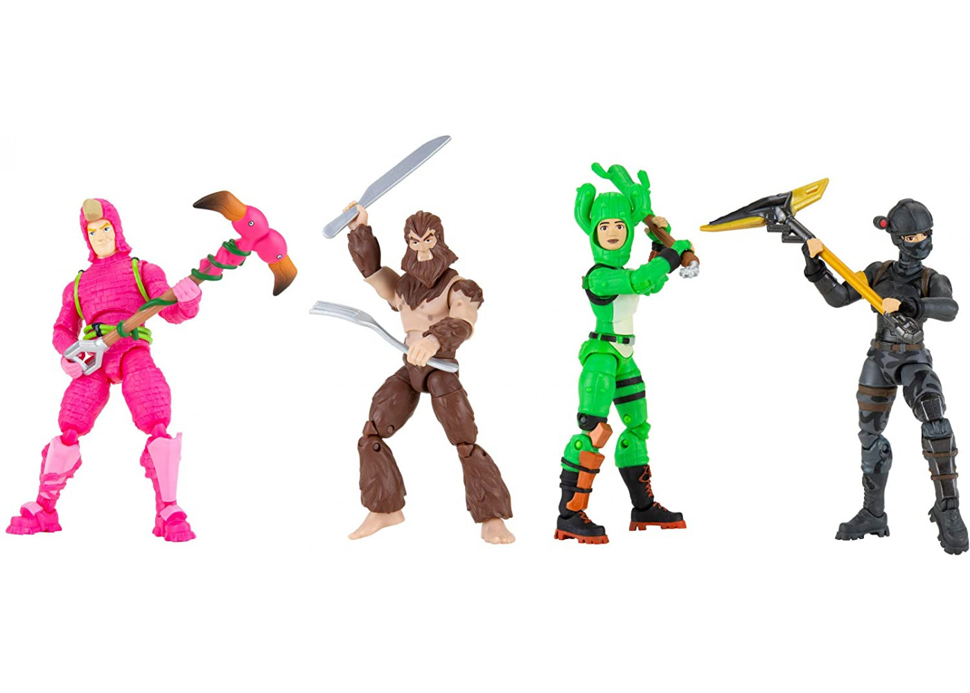 Фигурки Фортнайт 4 шт Отряда Алхимиков Fortnite Alchemist Jazwares FNT0412