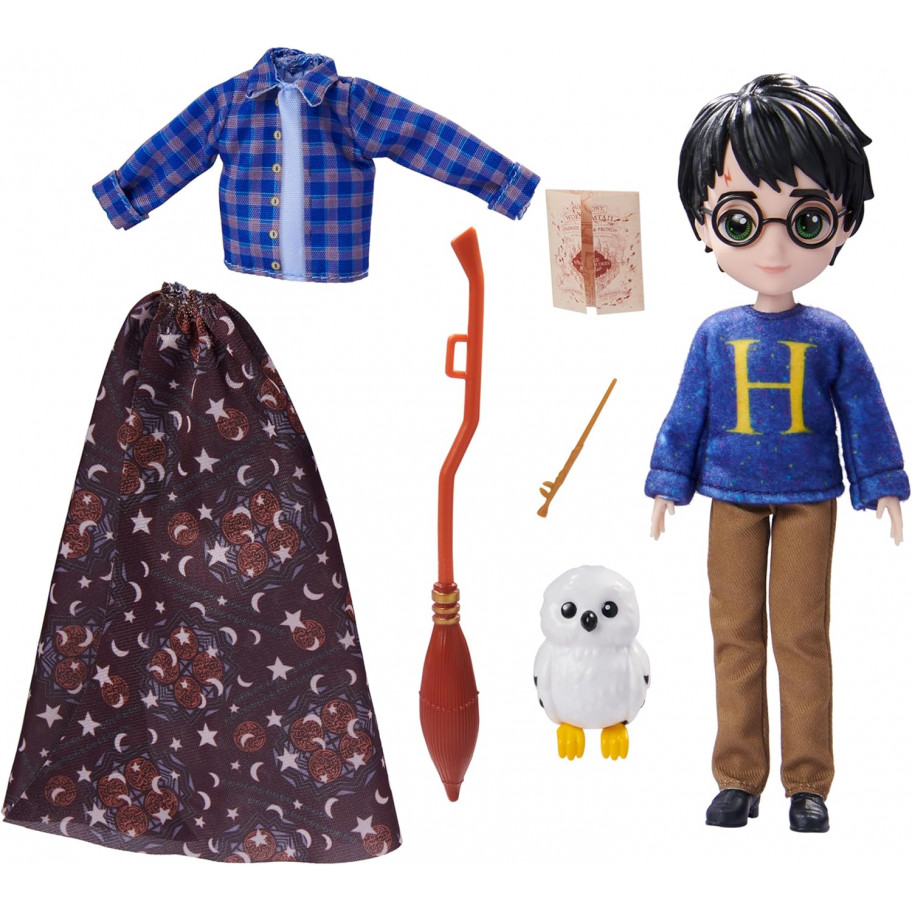 Фигурка Гарри Поттер 10 аксессуаров Harry Potter Doll Gift Set Spin Master 6064865