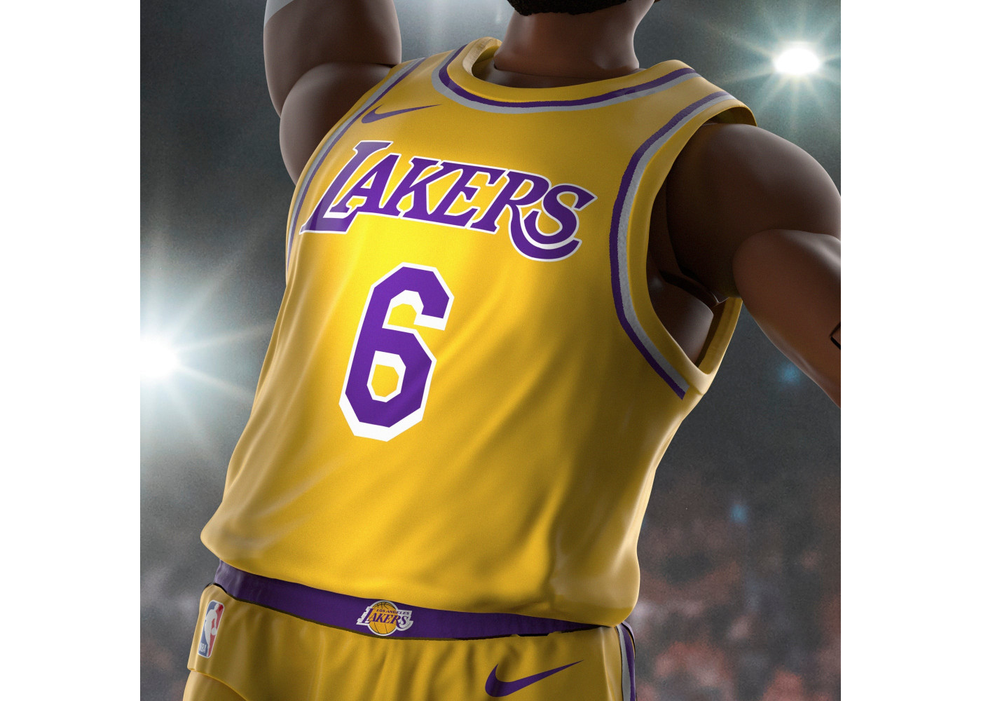 Фігурка НБА Леброн Джеймс №6 Баскетболіст NBA LeBron James Hasbro F8179