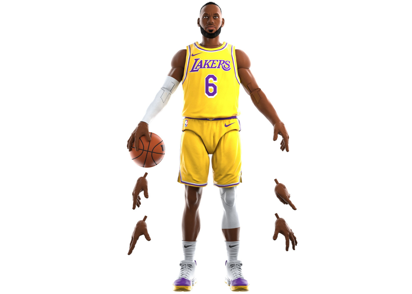 Фігурка НБА Леброн Джеймс №6 Баскетболіст NBA LeBron James Hasbro F8179