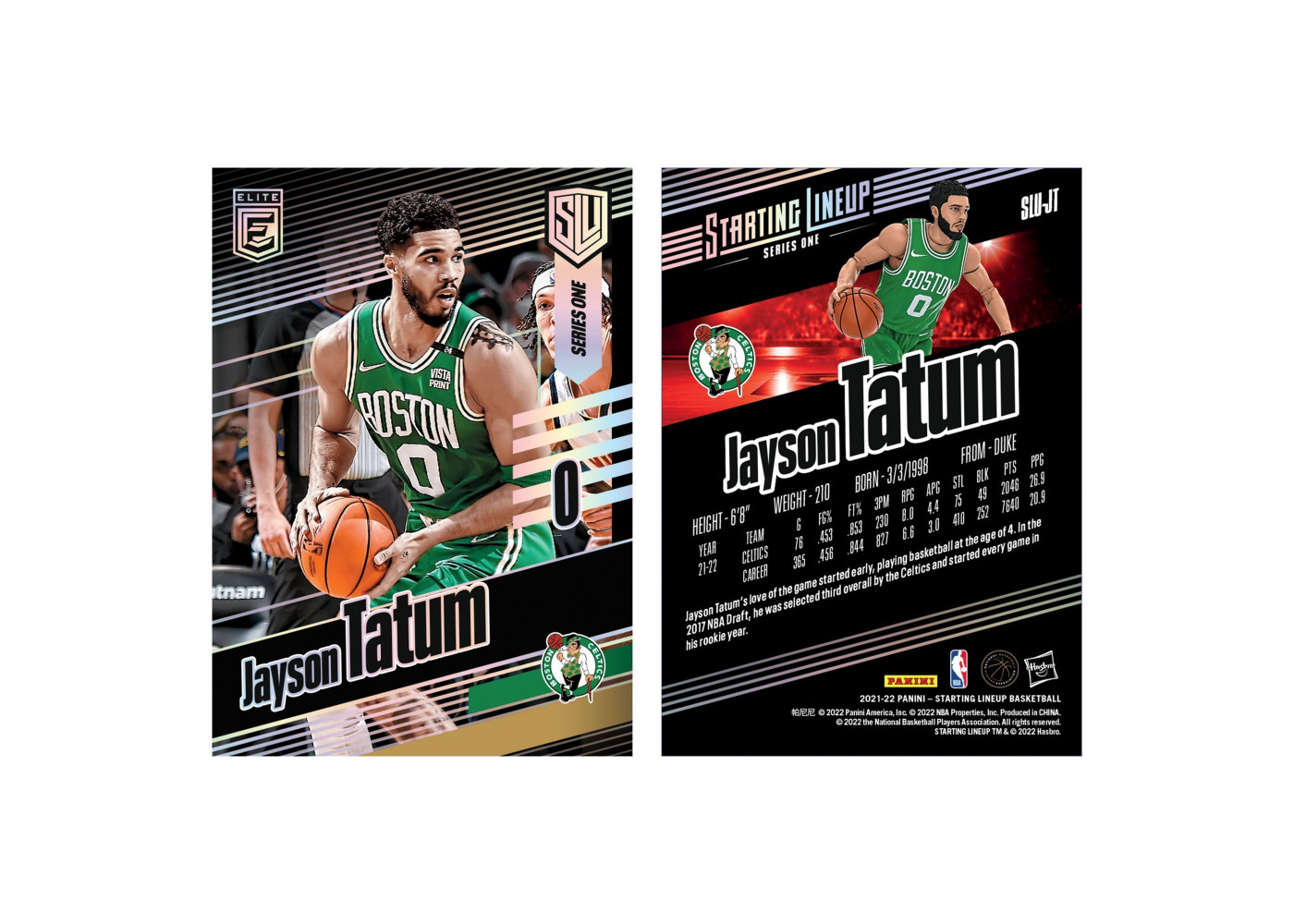 Фігурка НБА Джейсон Тейтум №0 Баскетболіст NBA Starting Lineup Jayson Tatum Hasbro F8188