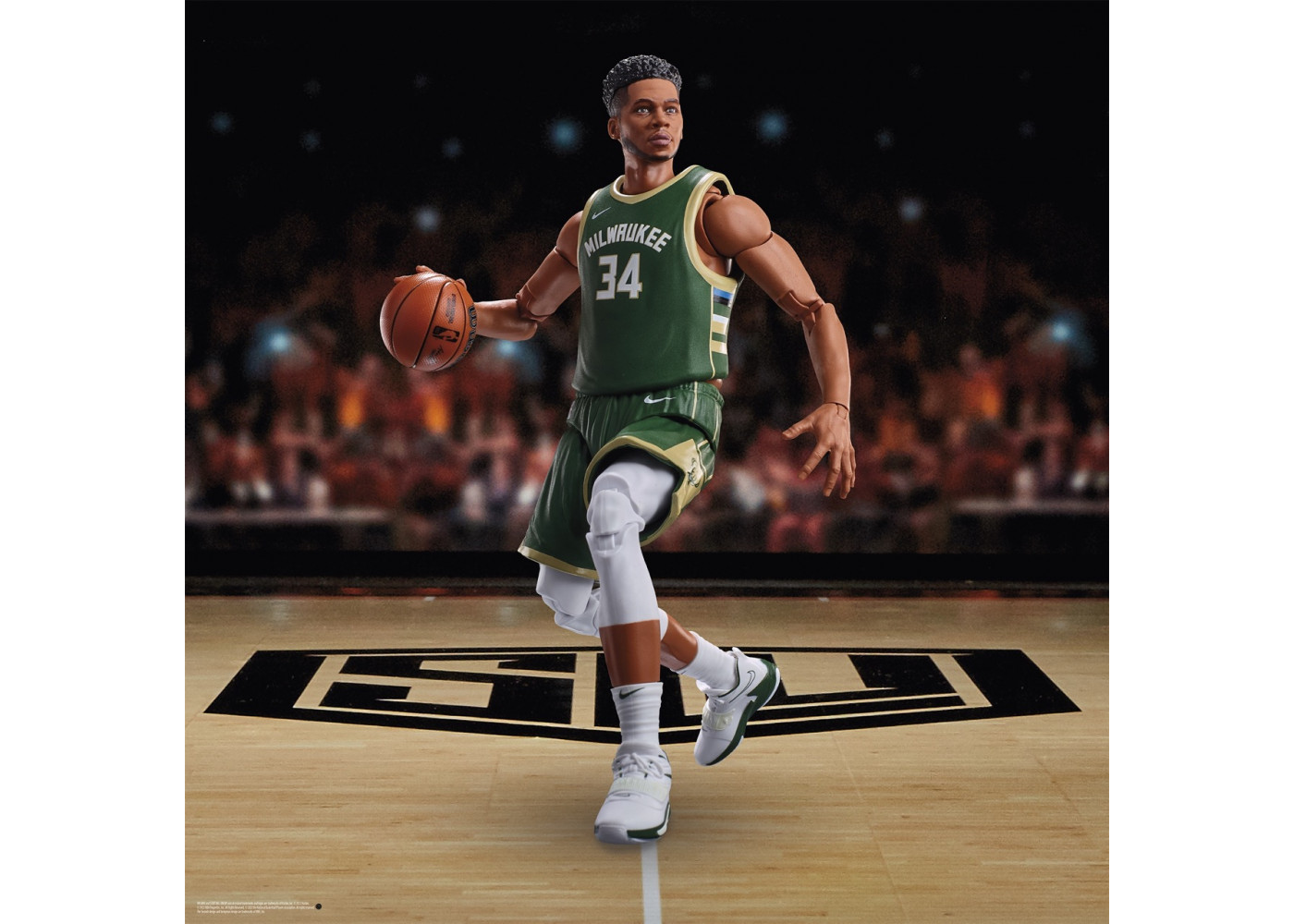 Фигурка НБА Яннис Адетокунбо №34 Баскетболист NBA Giannis Antetokounmpo Hasbro F8182