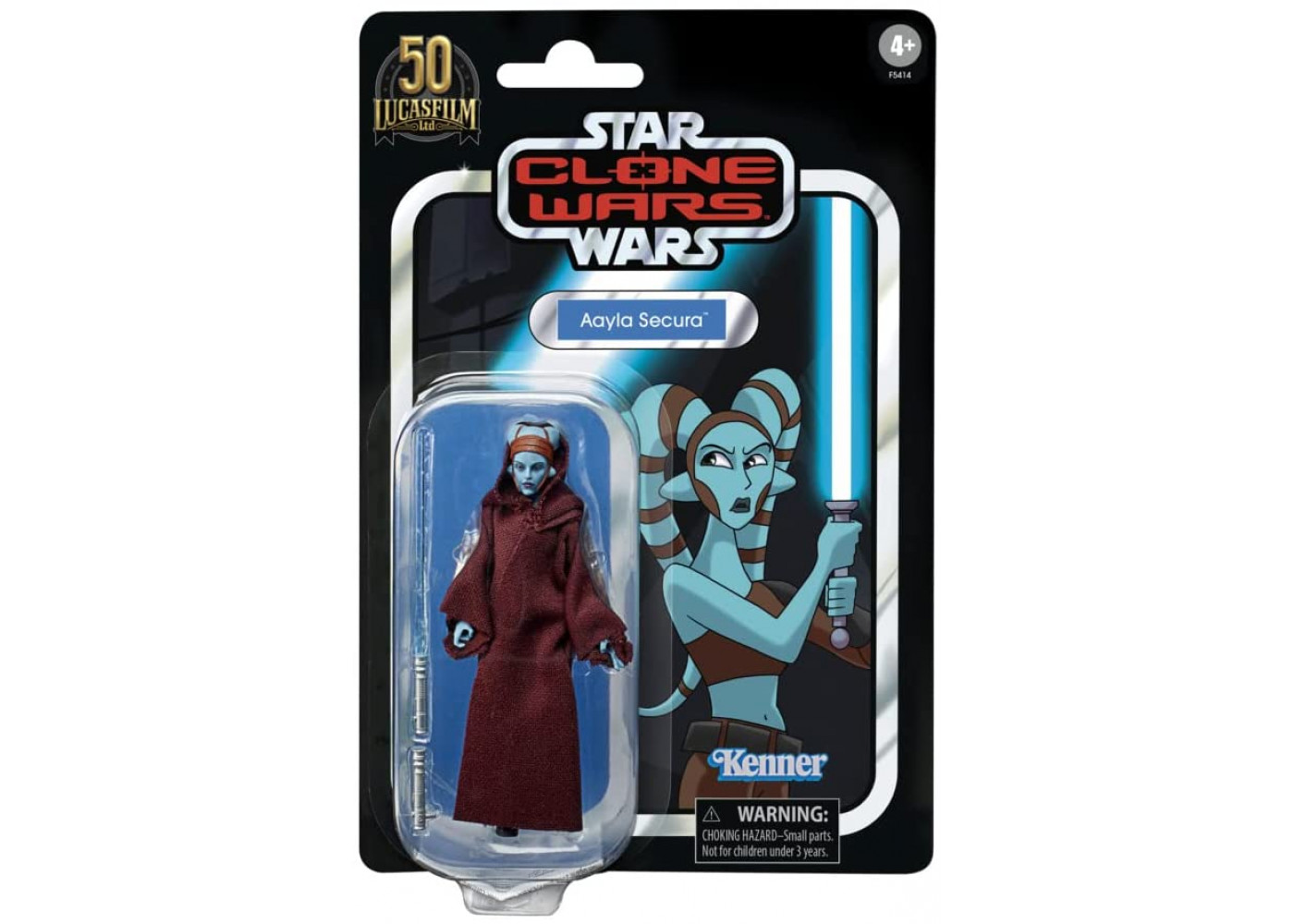 Фігурка Ейла Секура Війна Клонів Зіркові Війни Star Wars Vintage Clone Wars Aayla Secura Hasbro F5414