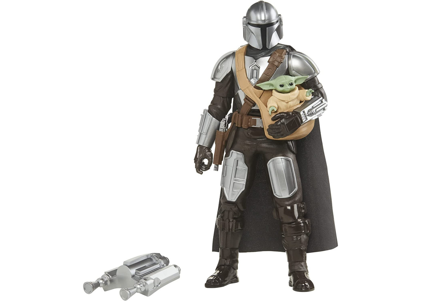 Фігурка Інтерактивний Мандалорець 30 см та Малюк Йода Star Wars Mandalorian & Grogu Interactive Electronic Hasbro F5194