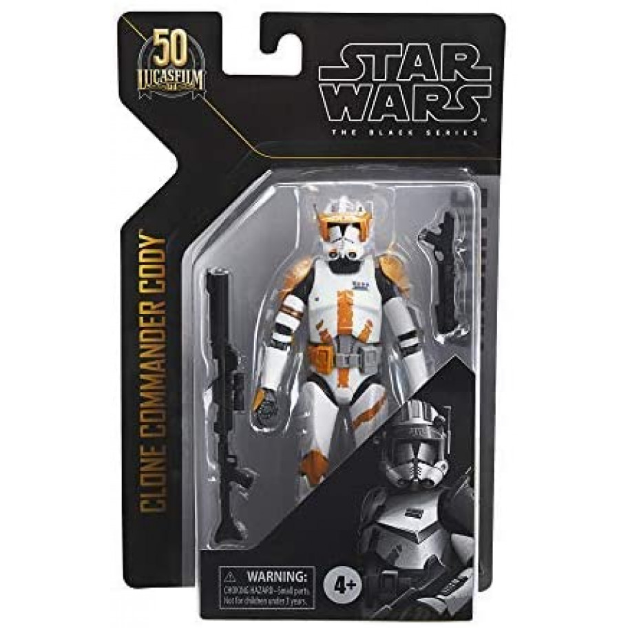 Фигурка Клон Командир Коди Звездные Войны The Black Series Clone Commander Cody Hasbro F1309