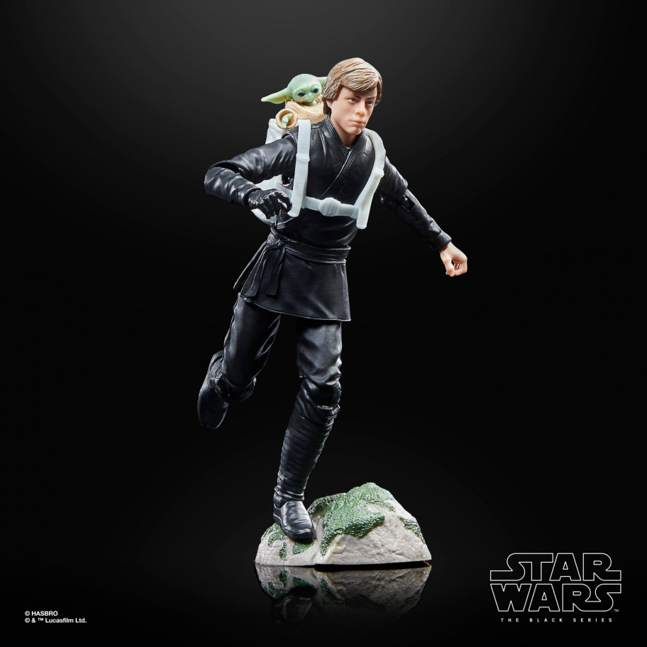 Фігурка Люк Скайвокер та Грогу Star Wars Black Series Luke Skywalker & Grogu Hasbro F8345