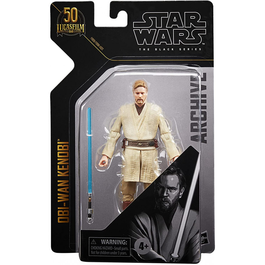 Фігурка Обі Ван Кенобі Архів Зіркові Війни Black Series Star Wars Archive Obi-Wan Kenobi Hasbro F1909