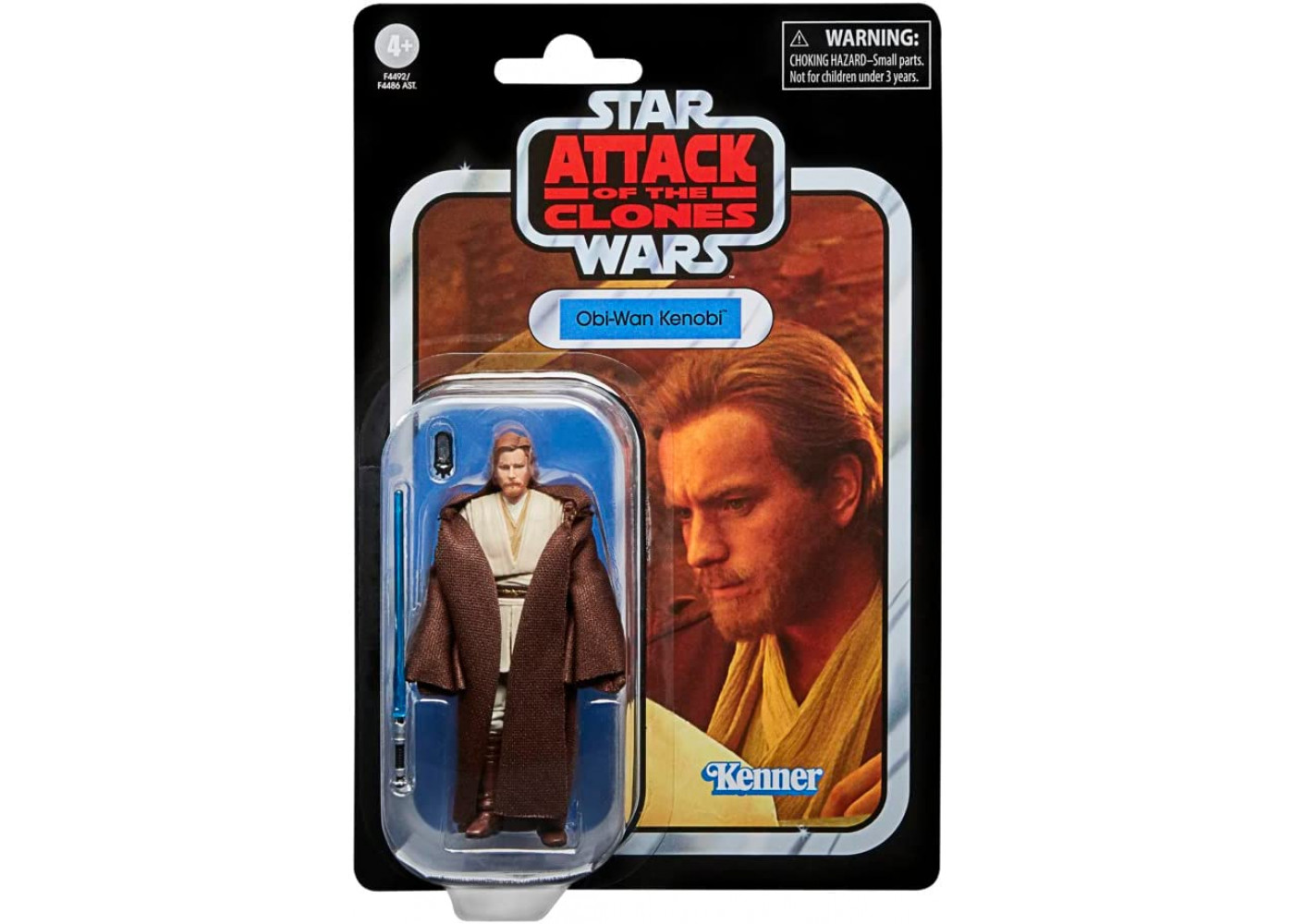 Фигурка Оби-Ван Кеноби Звездные Войны Star Wars Vintage OBI-Wan Kenobi Hasbro F4492