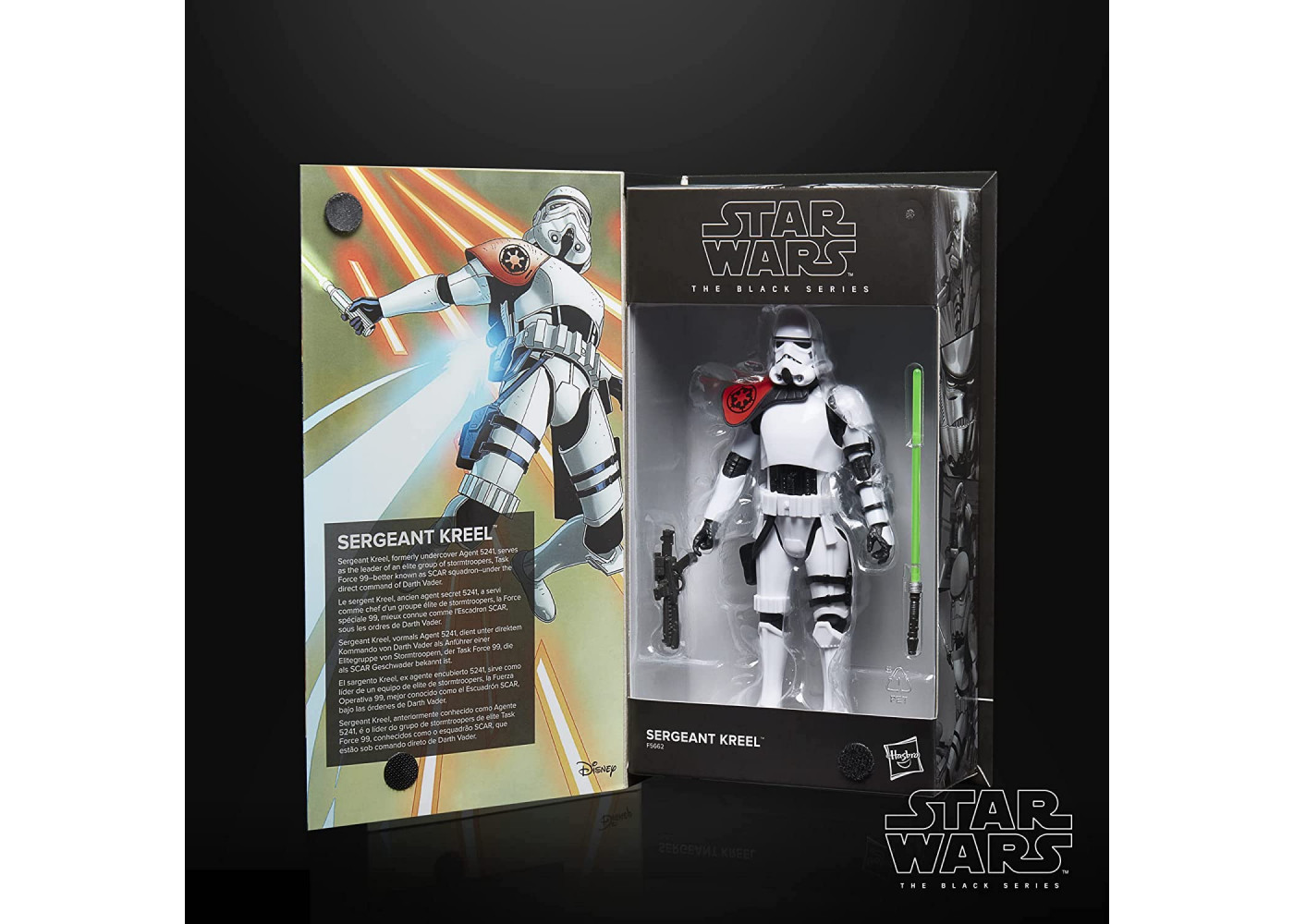 Фігурка Кріл Агент 5241 Зоряні війни The Black Series Sergeant Kreel Hasbro F5662