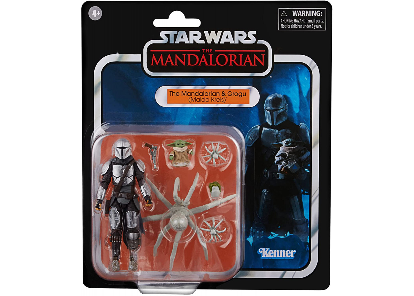 Фігурра Мандалорець Бескар та Грогу Мальдо Крайс Vintage The Madalorian & Grogu (Maldo Kreis) Hasbro F5322