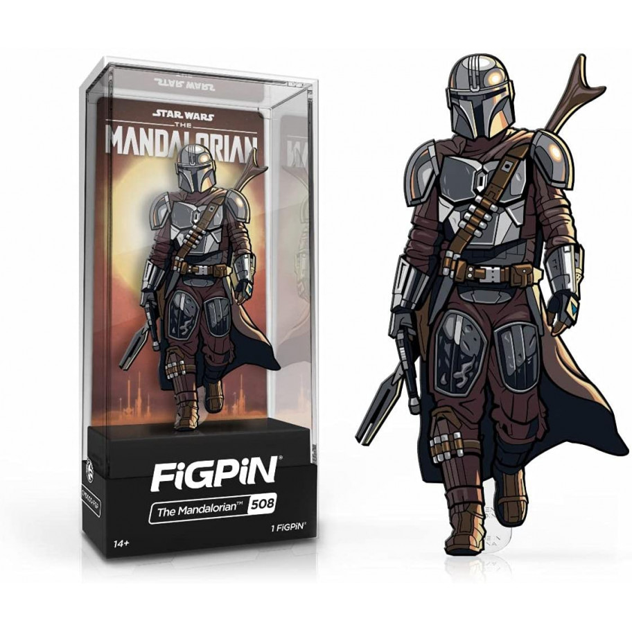 Коллекционная Фигурка Значок Мандалорец Звездные Войны Star Wars The Mandalorian FigPin 508