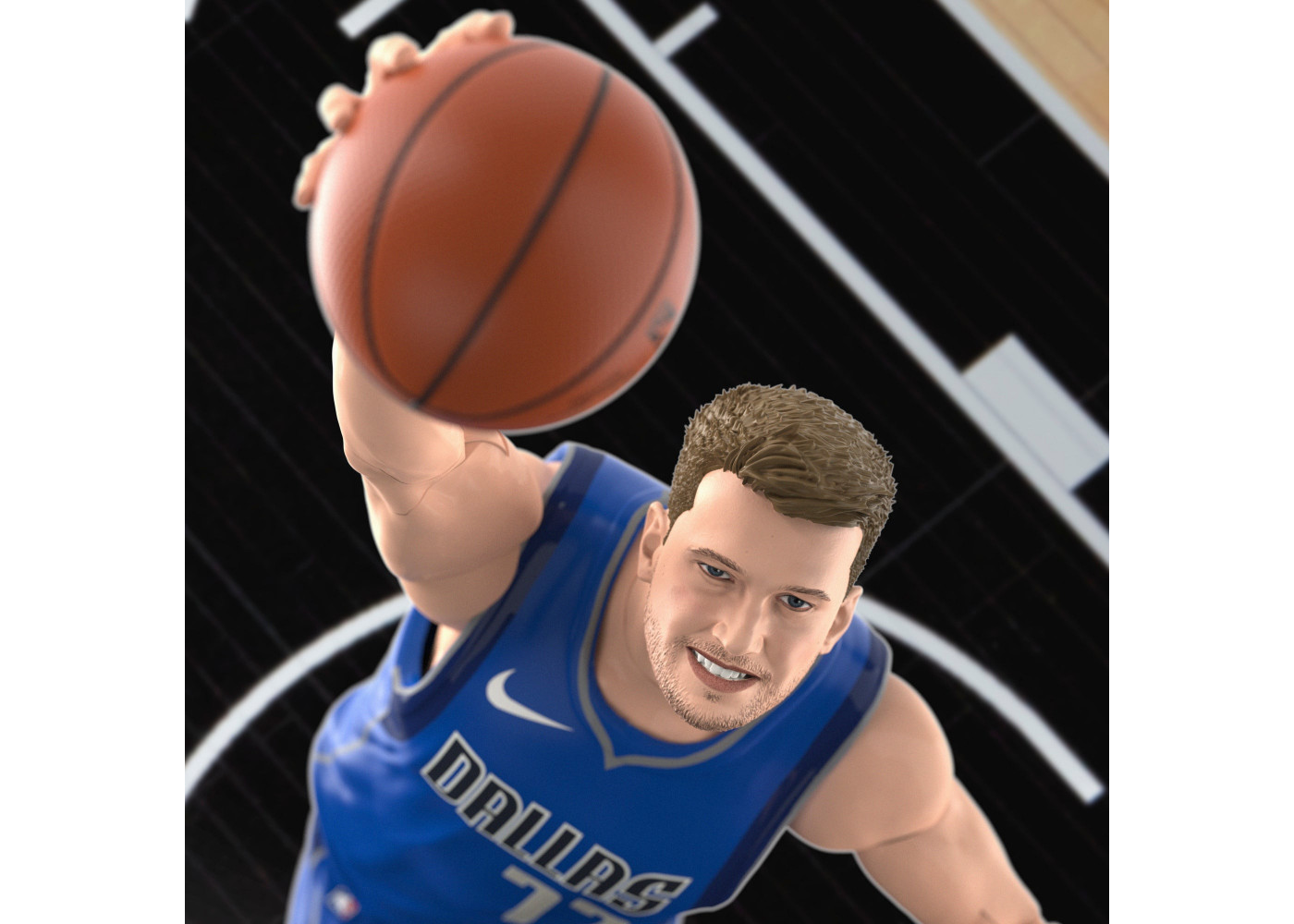 Фігурка НБА Лука Дончич №77 Баскетболіст Luka Doncic Starting Lineup NBA Hasbro F8183