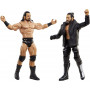 Фигурки Рестлеры WWE Роллинз против Дрю Макинтайра Серия 4 Rollins vs Drew McIntyre Mattel GVJ20