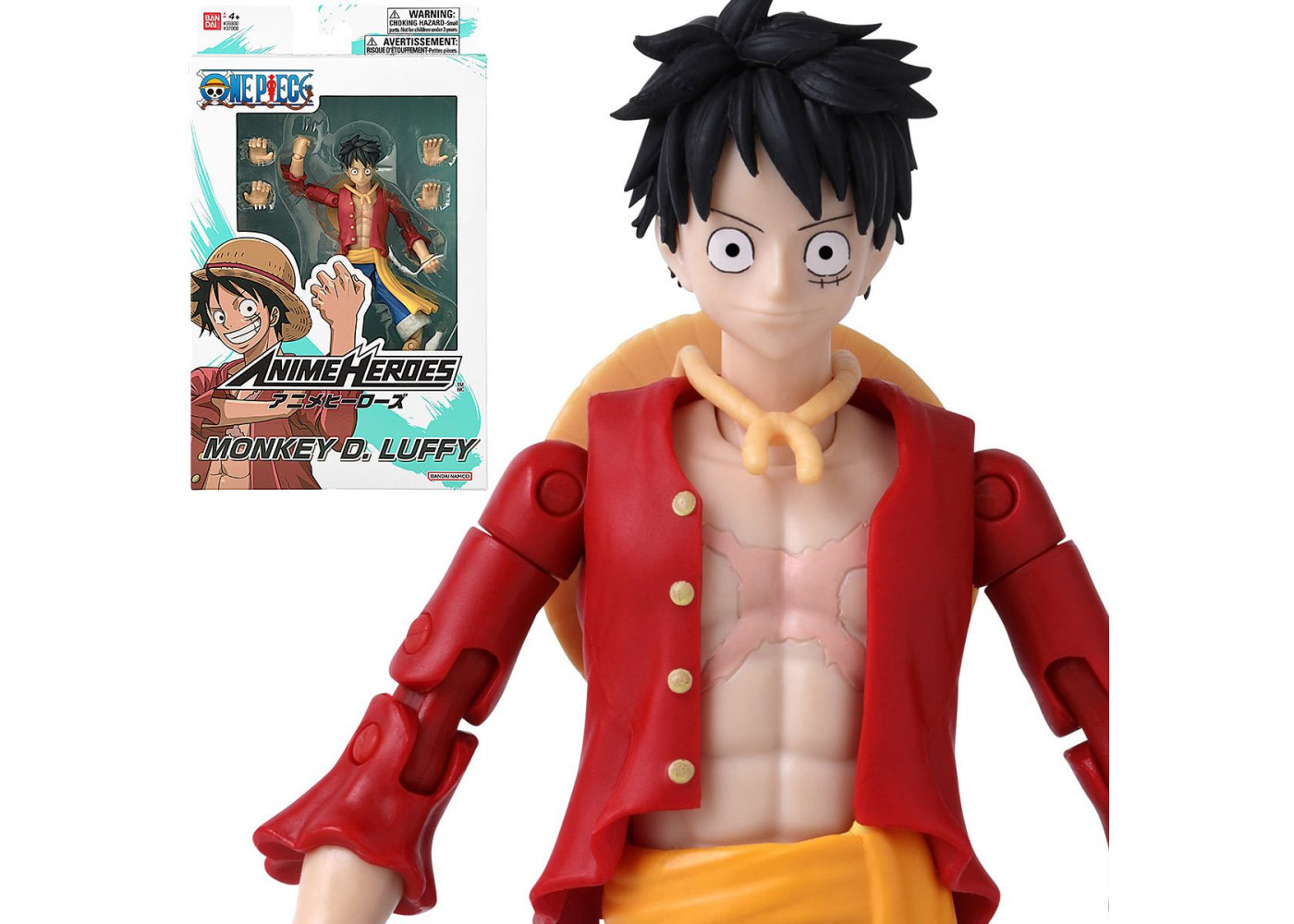 Купить Фигурка Аниме Луффи Ван-Пис One Piece Anime Heroes Monkey D. Luffy  Bandai 37008 по цене 1 279 грн. от производителя