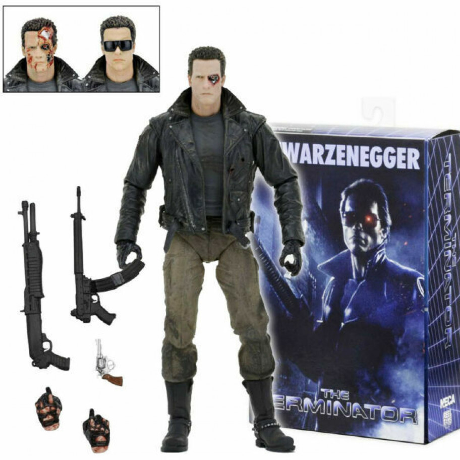 Фігурка Термінатор 18 см Terminator Ultimate T-800 Police Station Assault Neca 51912