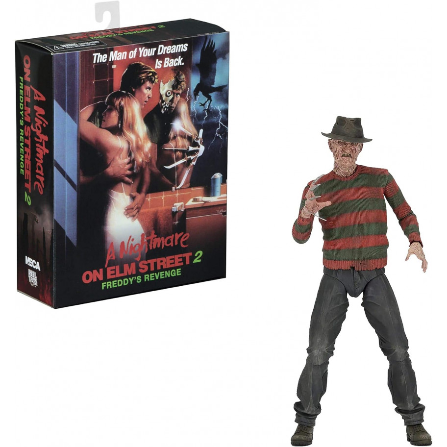 Фігурка Фредді Крюгер Кошмар на вулиці В'язів Freddy Ultimate NECA 398999