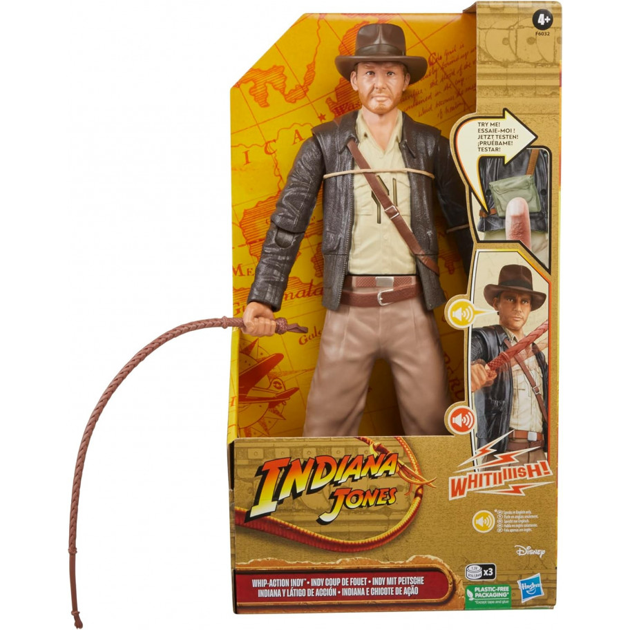 Фігурка Індіана Джонс 30 см зі Звуком Indiana Jones Hasbro F6032